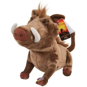 Pumbaa Live Action (The Lion King) Large Plush with Sound