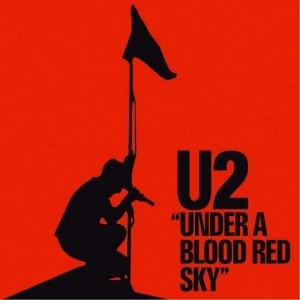 U2 - Under a Blood Red Sky Greetings Card