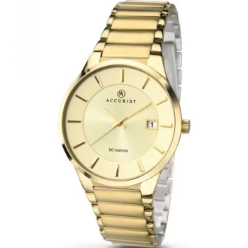 Accurist Gold 'London Classic' Watch - 7008