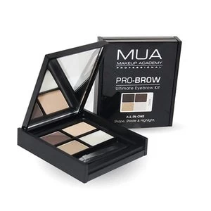 MUA Brow Kit - Dark Black