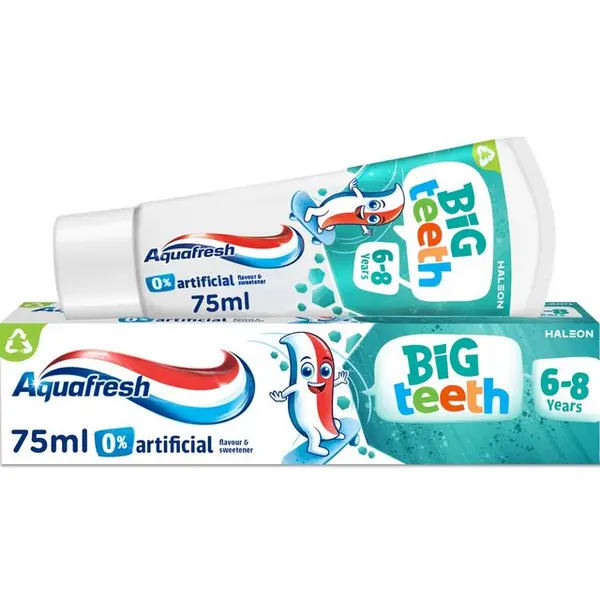 Aquafresh Big Teeth Mild Mint kids Toothpaste 50ml