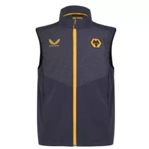 Castore Wolves Gilet Mens - Red