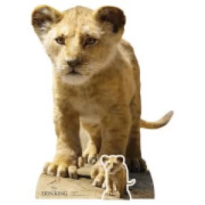 Young Simba (Lion King Live Action) Mini Cardboard Cut-Out