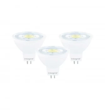 IntegralLED Classic MR16 GU5.3 4.6W 36W 4000K 420lm Dimmable - 3 PACK