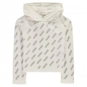 Guess Sequin Hoodie - True White TWHT