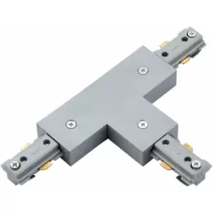 Loops - Commercial Track Lighting T-Connector - 180mm x 107mm - Silver Rail System