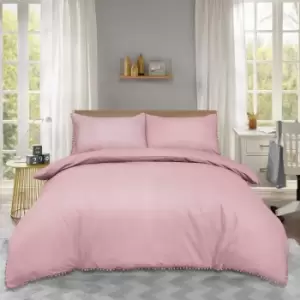 Sandringham Duvet Set - Pink - Double - TJ Hughes