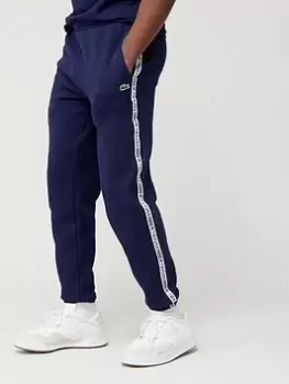 Lacoste Taping Cuffed Joggers - Navy Size M Men