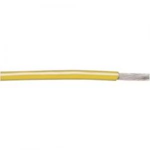 Strand 1 x 0.50 mm2 Yellow AlphaWire 3073 005 YEL