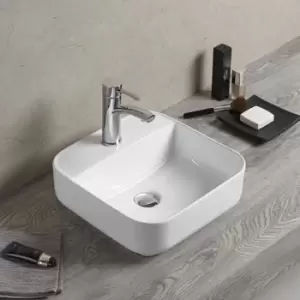 Square Small Countertop Basin 390mm - Berlin