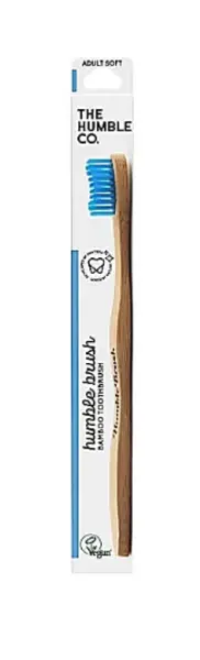 Humble Brush Adult Soft Blue Toothbrush