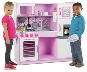 Melissa Doug Chefs Kitchen Pretend Set Pink.