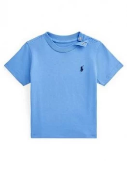 Ralph Lauren Baby Boys Classic Short Sleeve T-Shirt - Harbour Island Blue