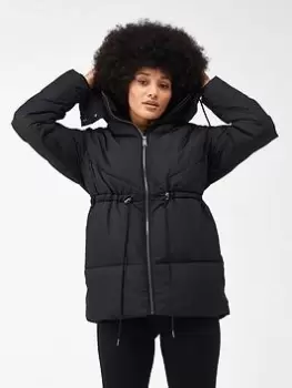 Regatta Rurie Baffled/quilted Jackets, Black, Size 20, Women