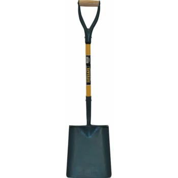 Solid Socket Fibreglass YD Square Mouth Shovel NO2 - Sitesafe