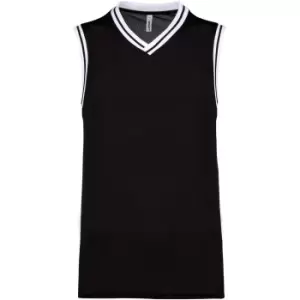 Proact Adults Unisex University Jersey (XS) (Black/White)