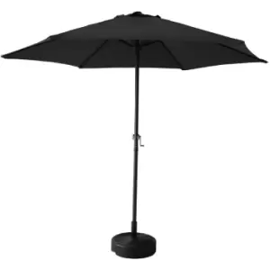 Out & out Bali - Metal Parasol - 2.67m - Dark Grey