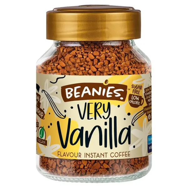 Beanies Very Vanilla Instant Coffee 50g