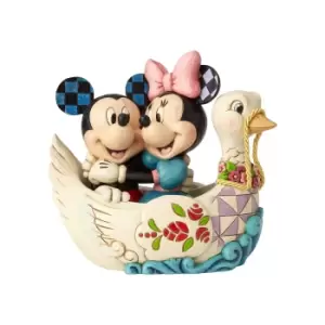 Disney Traditions Lovebirds Mickey & Minnie Mouse Figurine