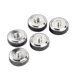 Hama Tripod Conversion Screws, (A) 1/4" (6.4 mm) &gt; (B) 3/8" (9.5 mm)