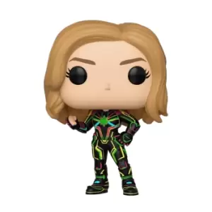 Marvel Captain Marvel Neon Suit Pop! Vinyl Figure