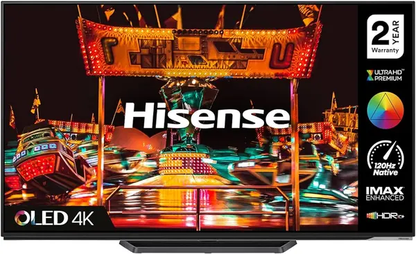 Hisense 48" 48A85HTUK Smart 4K Ultra HD OLED TV