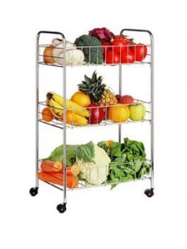 Premier Housewares 3-Tier Food Storage Cart