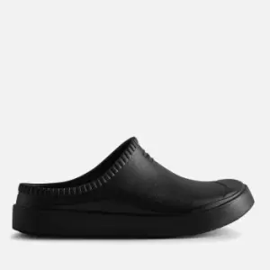 Hunter In/Out Bloom Algae Foam Clogs - Black - UK 6