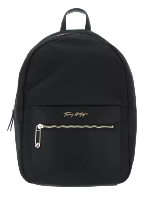 Tommy Hilfiger Womens Tommy Fresh Backpack - Black