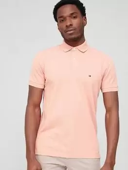 Tommy Hilfiger 1985 Regular Fit Polo Shirt - Guava , Guava, Size L, Men