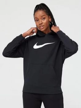 Nike NSW Swoosh Pullover Hoodie - Black, Size S, Women