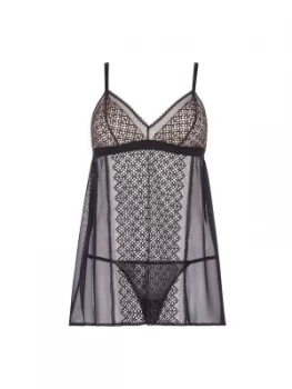 DKNY Nightfall chemise Black