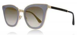 Jimmy Choo LORY/S Sunglasses Black / Gold 2M2 49mm