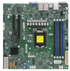 Supermicro X11SCH-LN4F - Motherboard - micro ATX - Motherboard -...