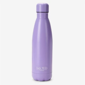 Jack Wills Eco Metal Flask Water Bottle - Lilac