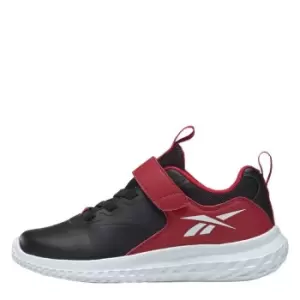 Reebok Rush Runner 4 Shoes - Core Black / Flash Red / Cloud