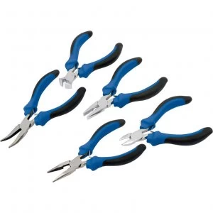 Draper 5 Piece Soft Grip Mini Plier Set