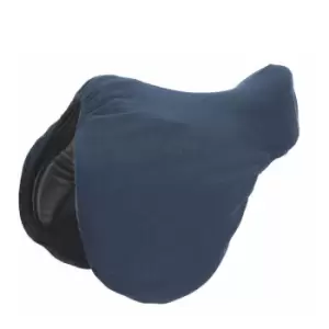 Shires Fleece Saddle Cover - Blue