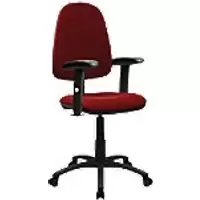 Nautilus Designs Office Chair Bcf/I300/Rd/Adt Fabric Red Black