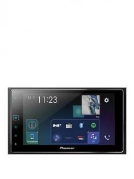 Pioneer Sph-Da130Dab 2-Din 6.2 Inch Touch Screen Multimedia Player With Smartphone Connectivity Via USB Cable Supporting Apple Carplay, Dab/Dab+