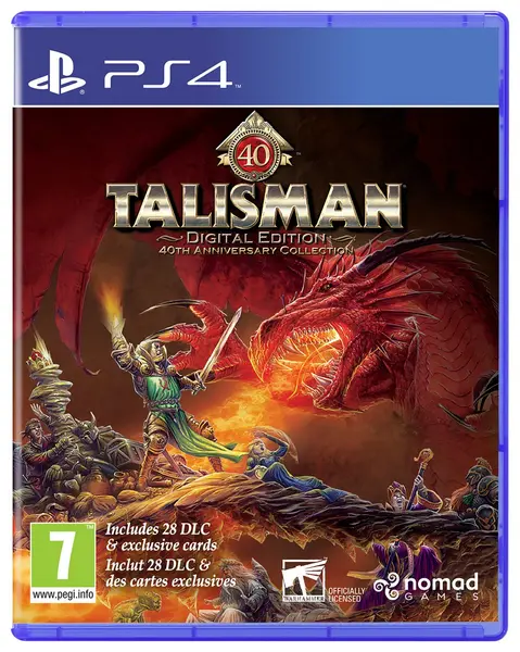 Talisman Digital Edition 40th Anniversary collection PS4 Game