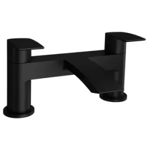 Kartell - TAP292CN K-Vit Brassware Nero Curve Bath Filler, Matt Black