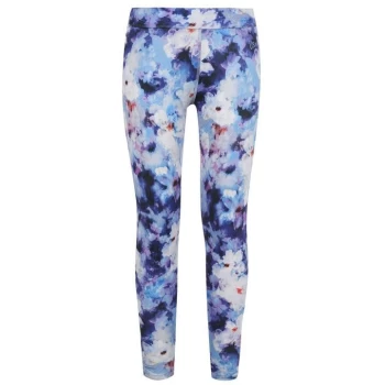 USA Pro Training Tights Junior Girls - W/Col Floral