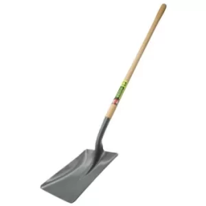 Bulldog 2213 NO.6 Square Shovel Long Ash Handle