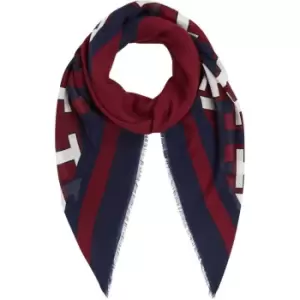 Tommy Hilfiger Iconic Monogram Printed Scarf - Multi