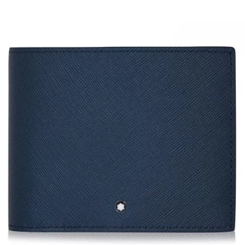 Mont Blanc - Mont Blanc Sartorial Wallet 6cc - Credit Card Wallets - Blue