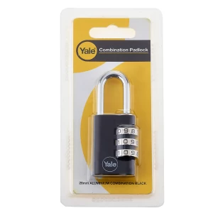 Yale Aluminium Combi 28mm Padlock