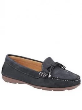 Hush Puppies Maggie Loafers - Navy, Size 7, Women