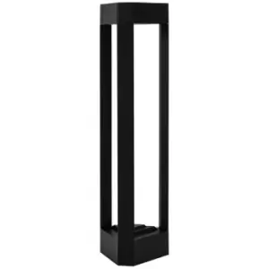 Hillsboro 50cm Outdoor Bollard Black Aluminium LED 9W 715Lm 3000K IP54 - Merano