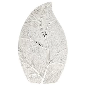 Leaf Wide Vase Champagne Small